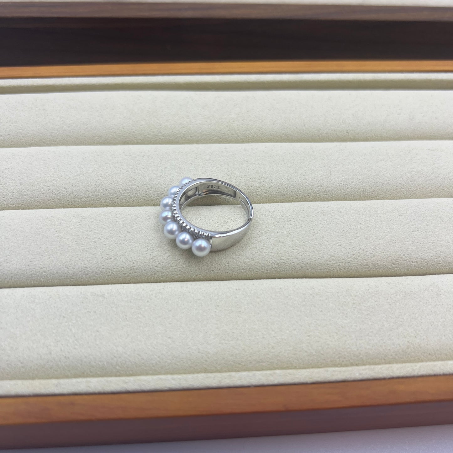 Pearl ring luxury s925