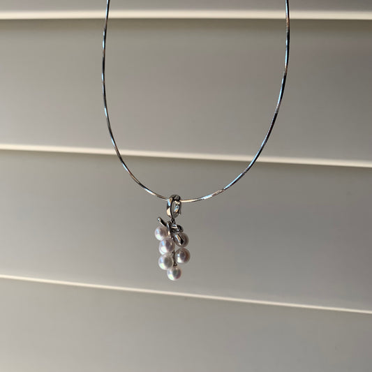 Grape pearl pendant only
