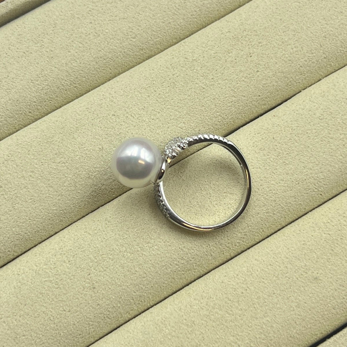 10-11mm Freshwater Pearl Ring S925 ring