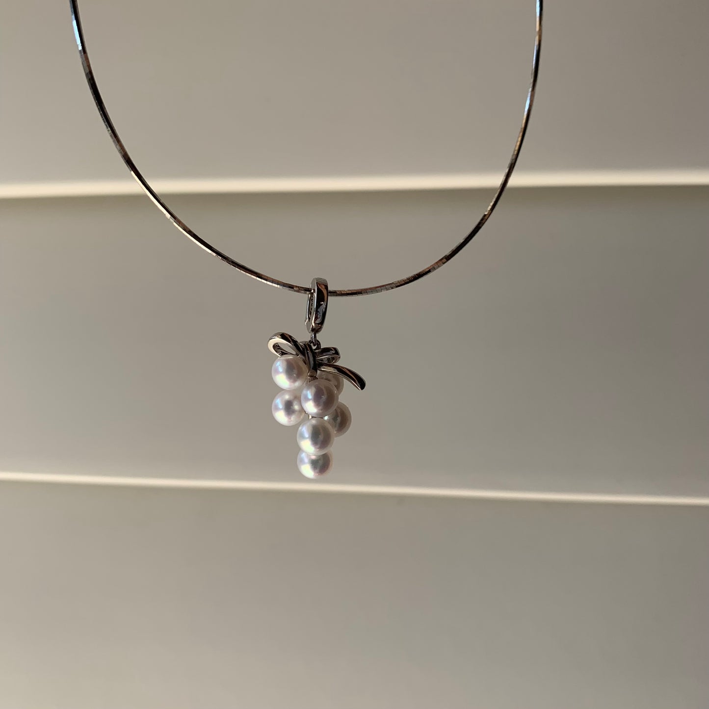 Grape pearl pendant only