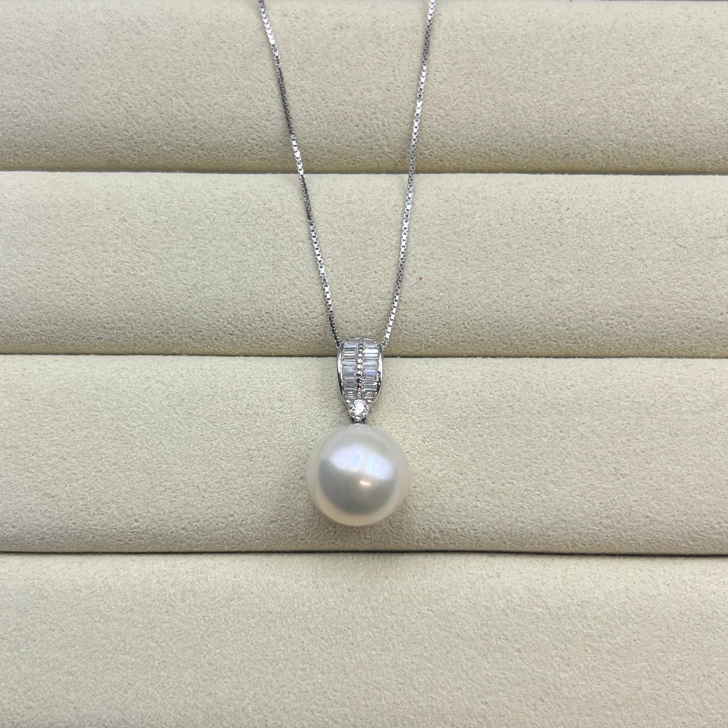 11.1mm modern timeless Pearl Necklace s925