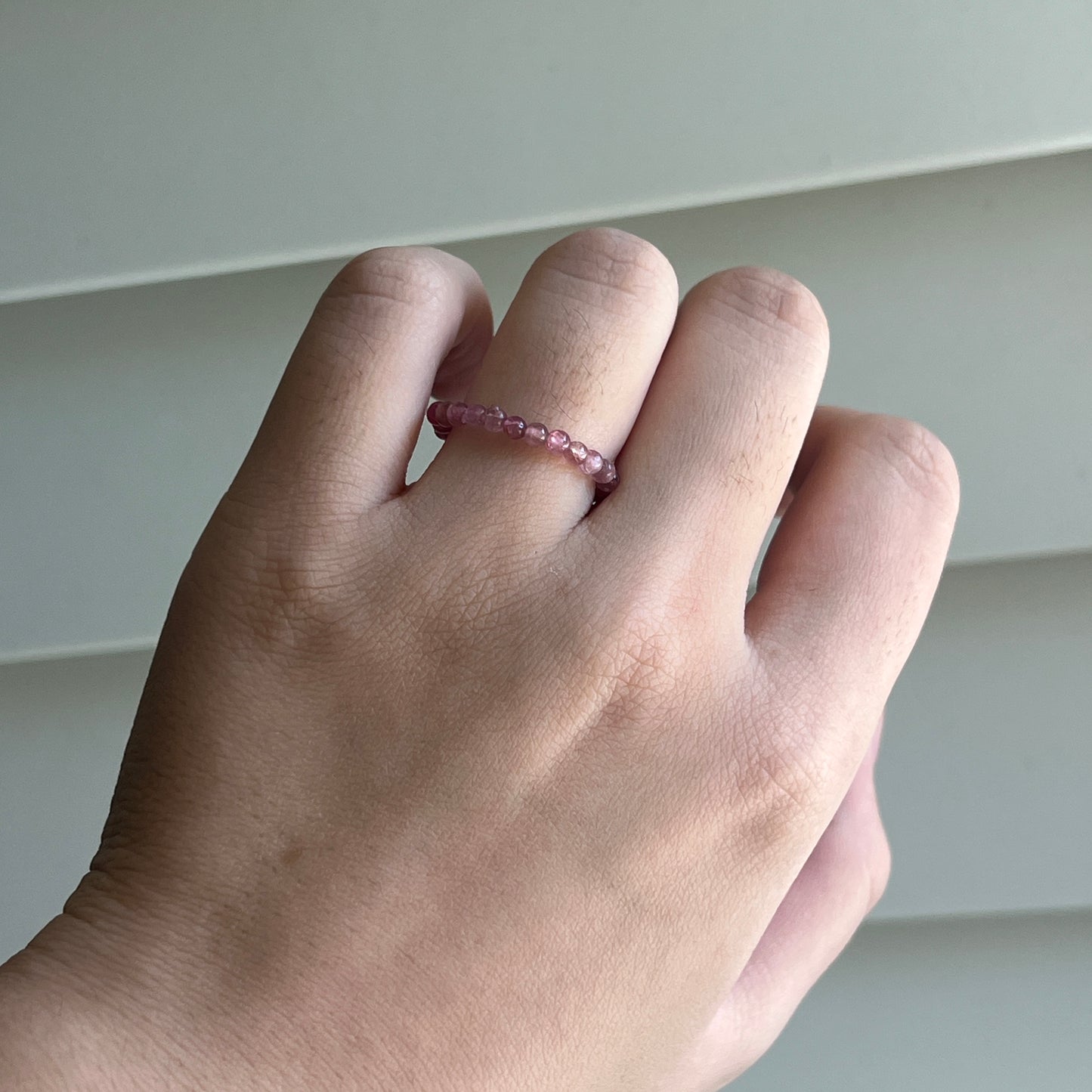 Tourmaline ring elastic style
