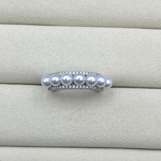 Pearl ring luxury s925