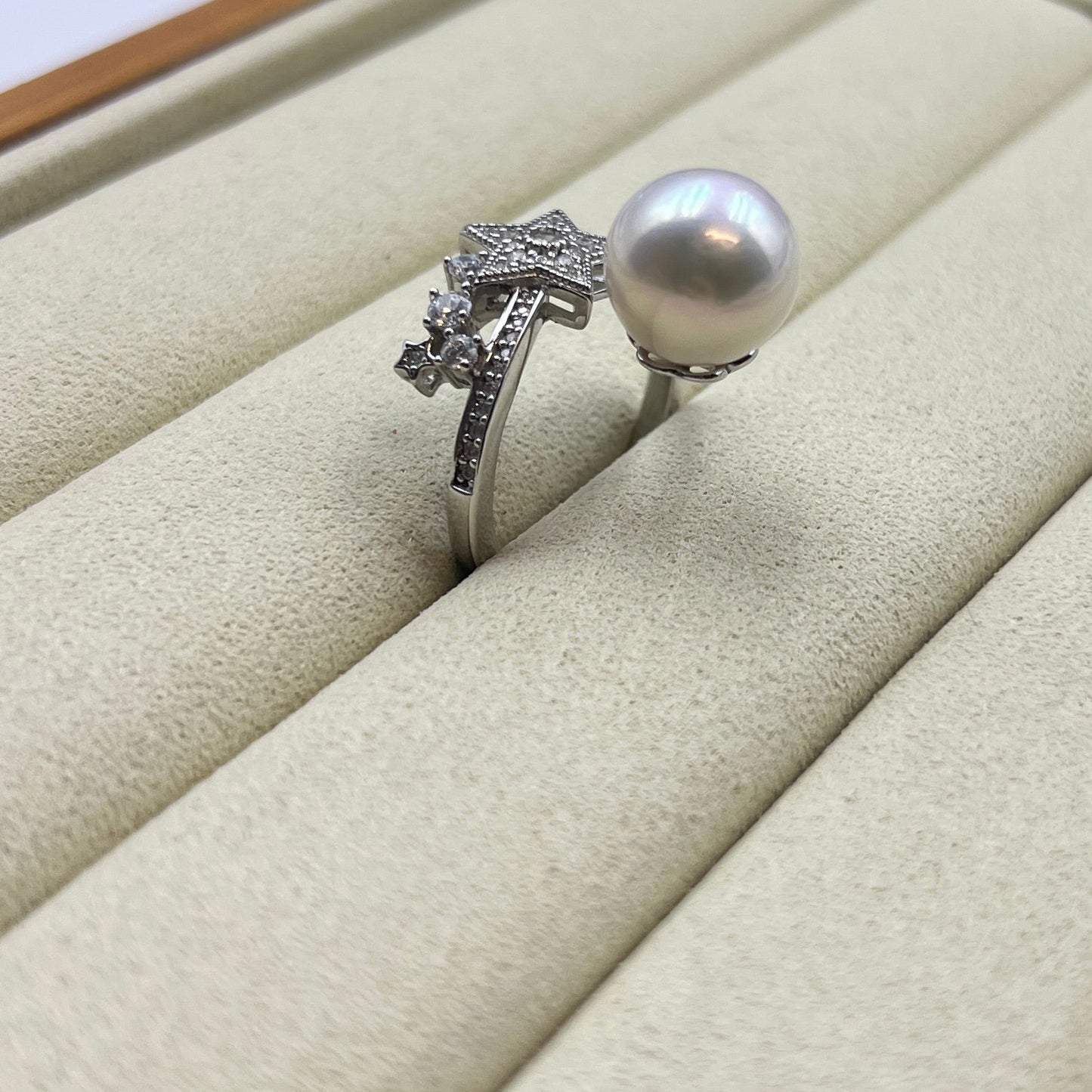 Starry Pearl Ring s925
