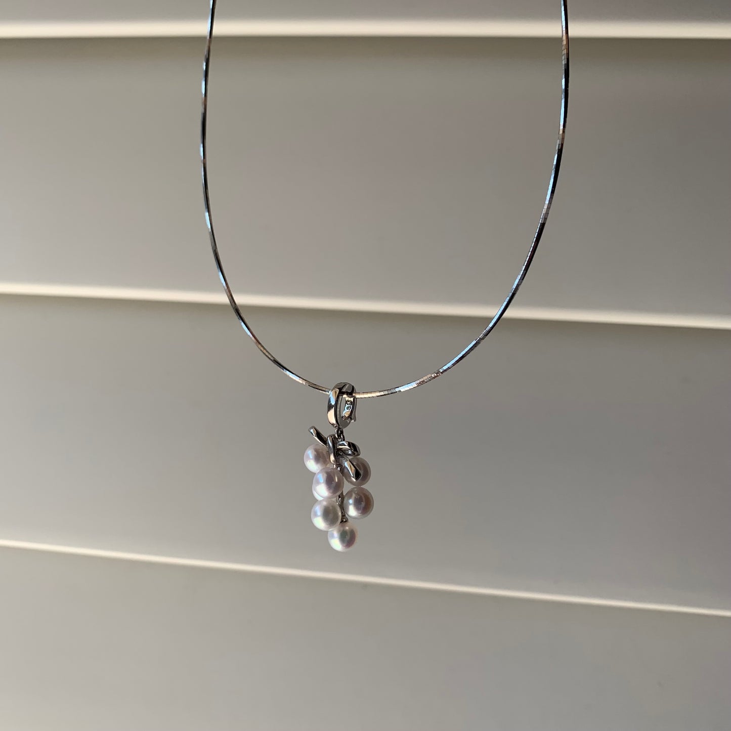 Grape pearl pendant only