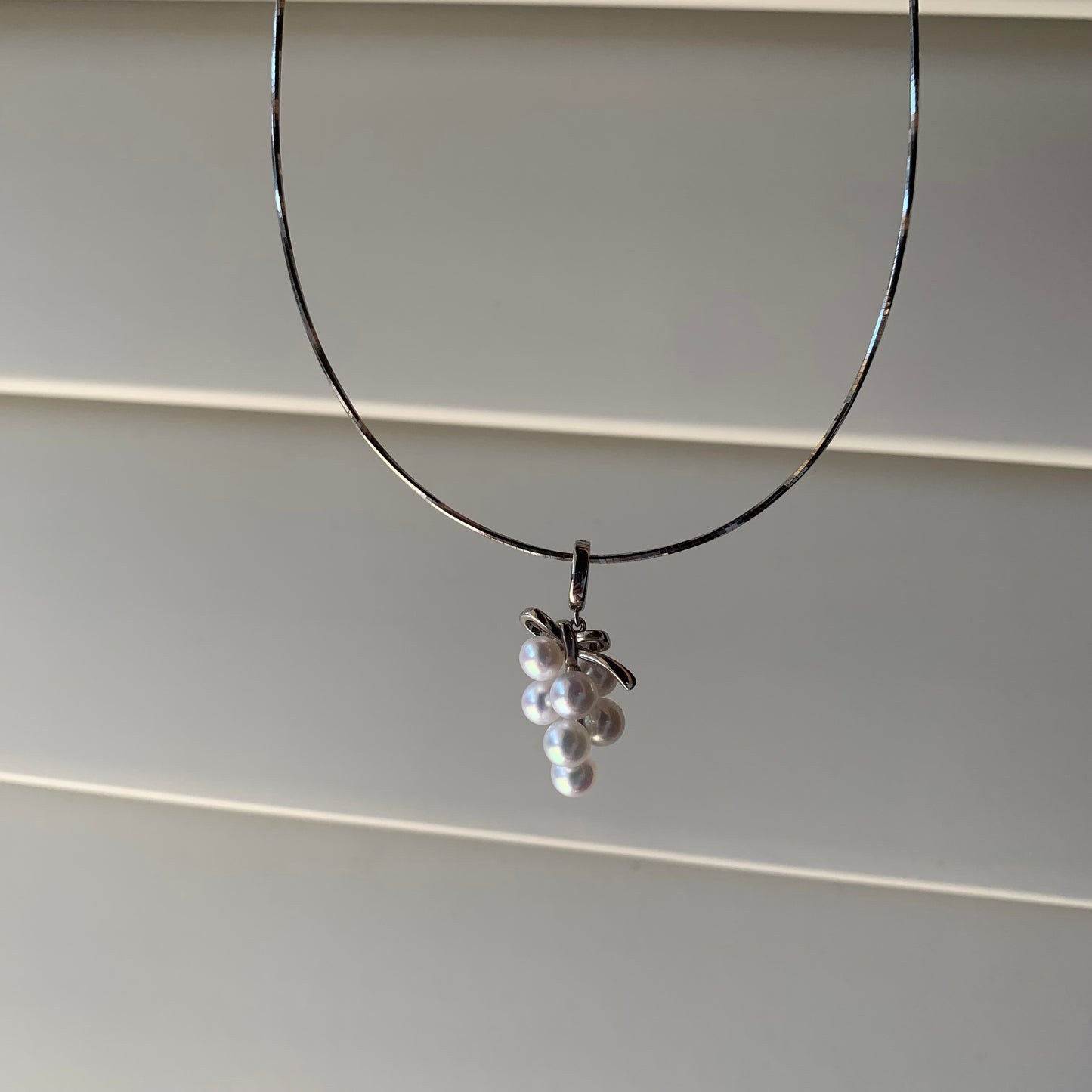 Grape pearl pendant only