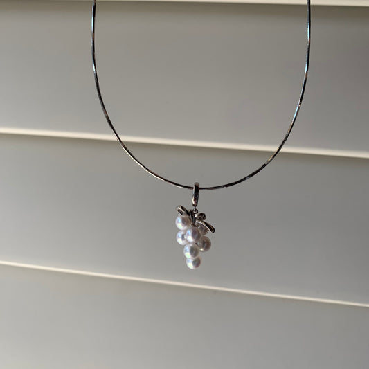 Grape pearl pendant only