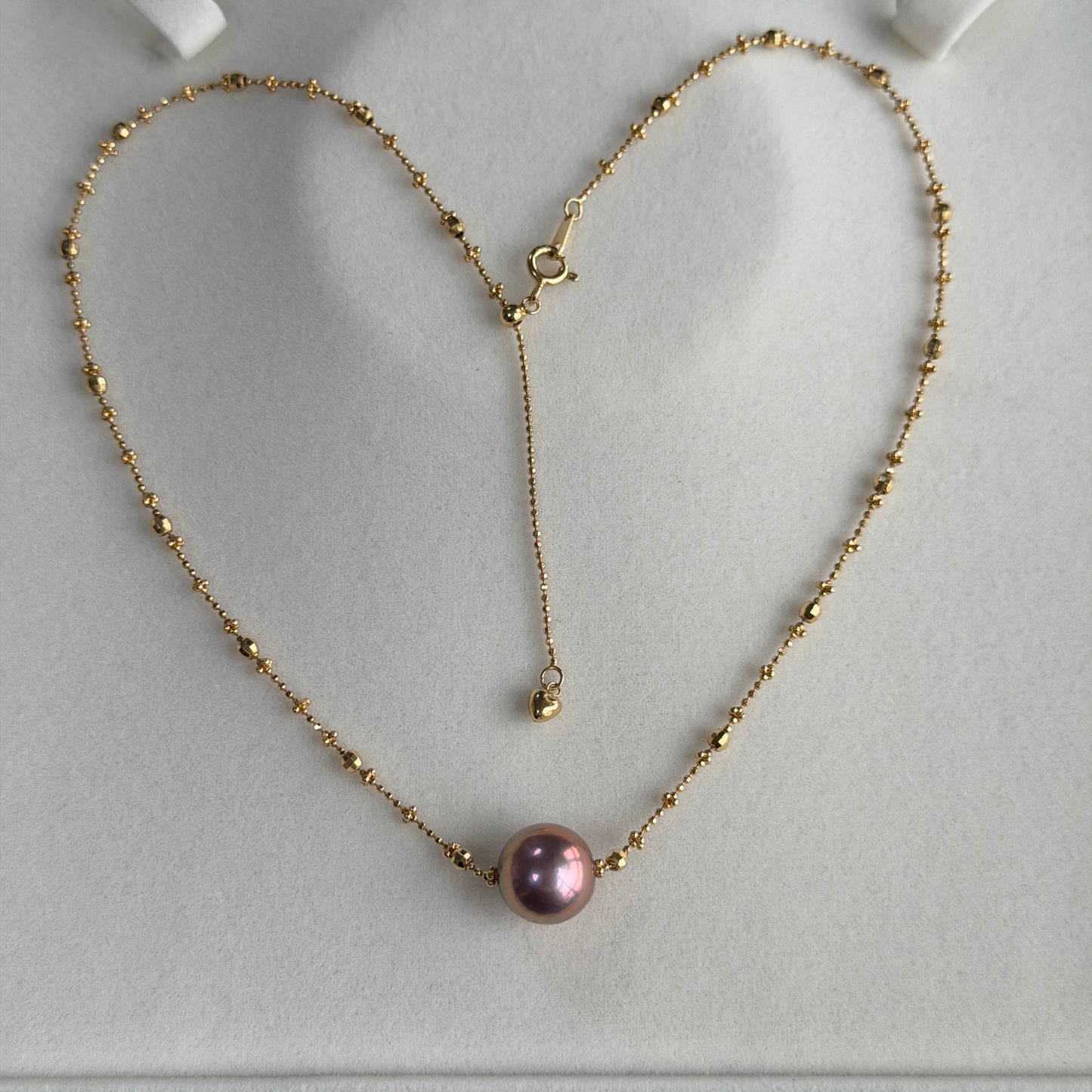 11.3mm Edison Pearl Starry Night Chain S925