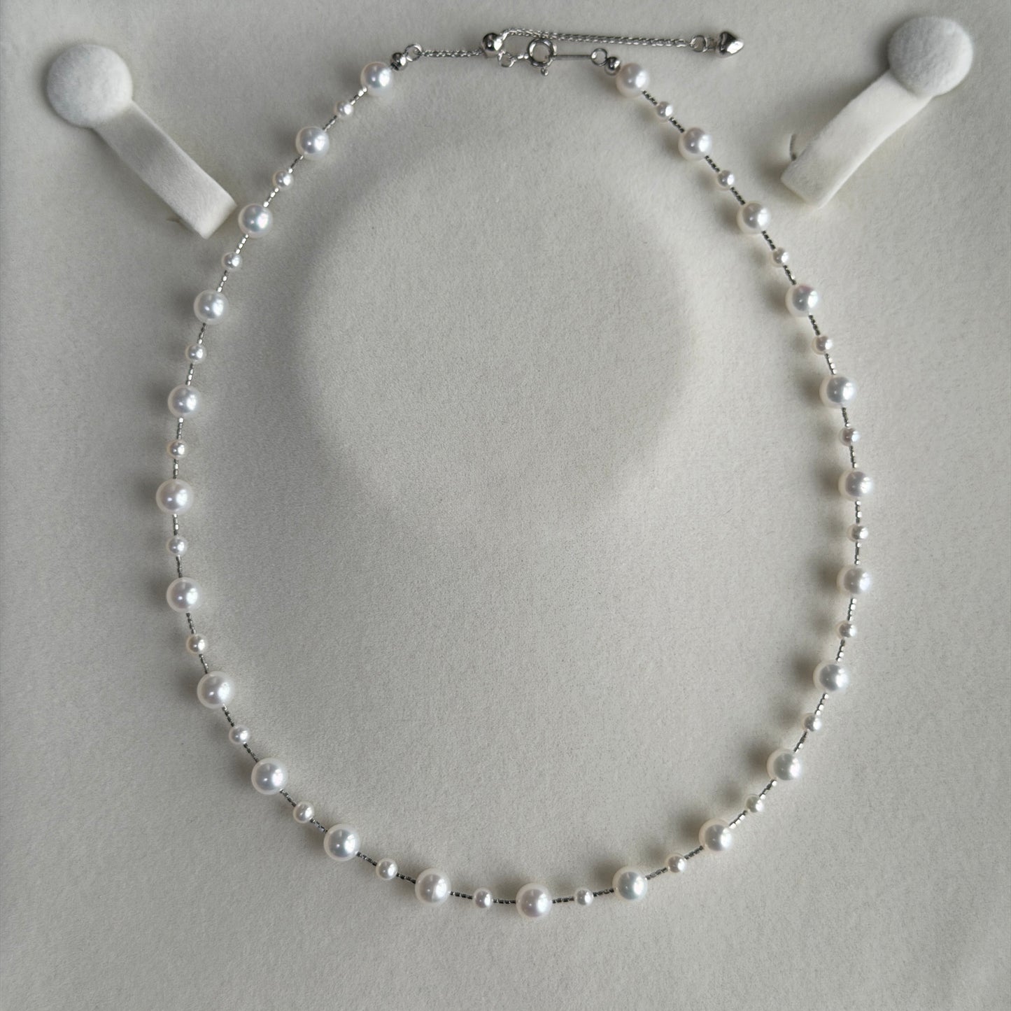 【Group Buy】Starry night dainty pearl necklace 3-4mm & 5-6mm