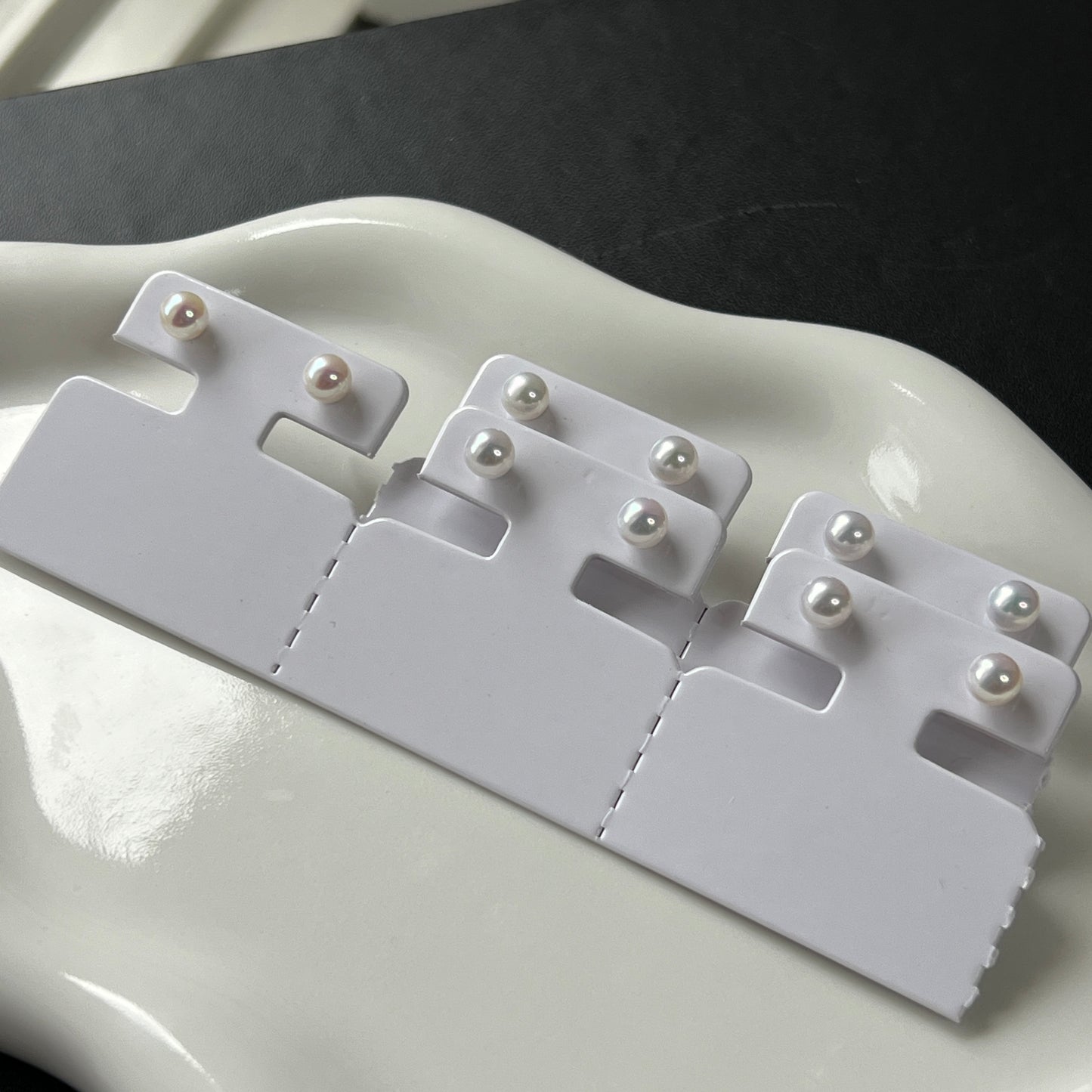 Deal Must have freshwater pearl earring stud 5mm s925