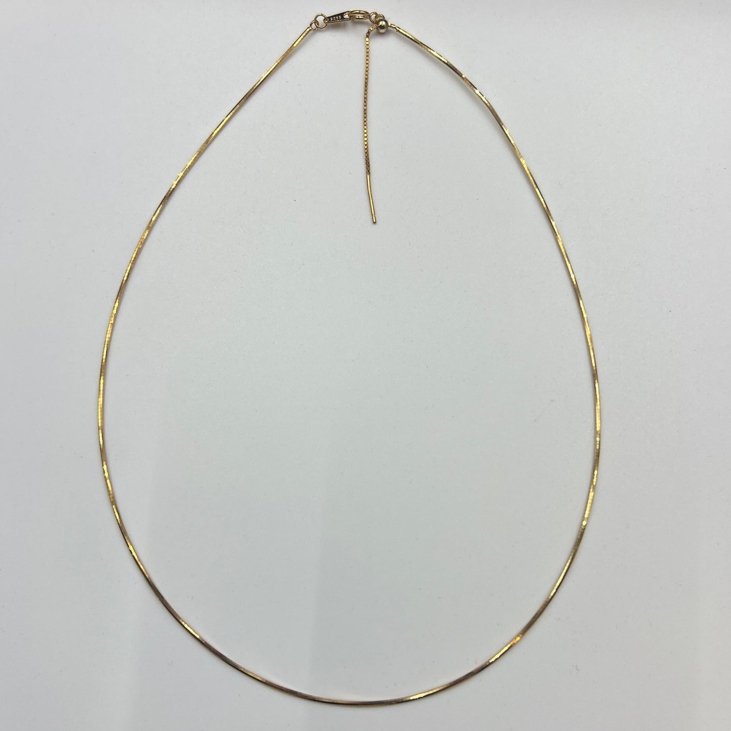 Bangle Necklace s925 Yellow Gold Plated