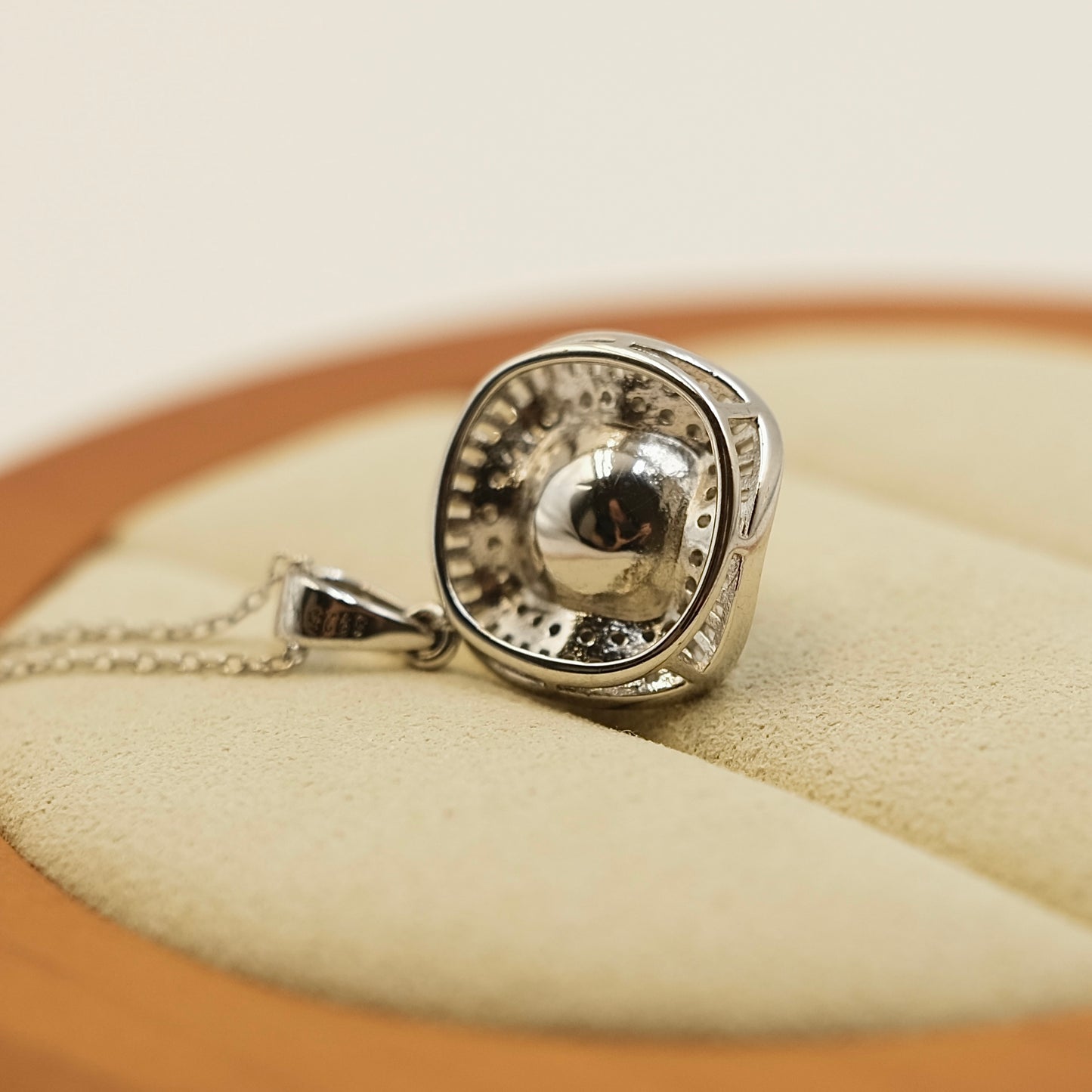 Beautiful luster freshwater pearl Luxury necklace s925