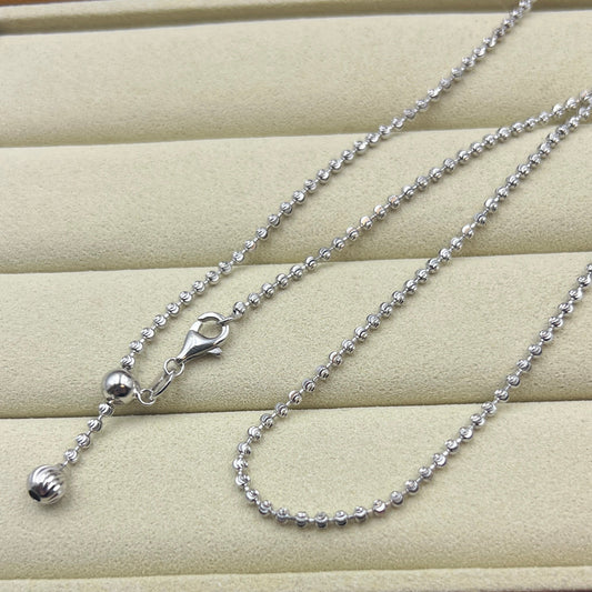 50cm adjustable S925 Sterling Silver Chain Luxury Gift