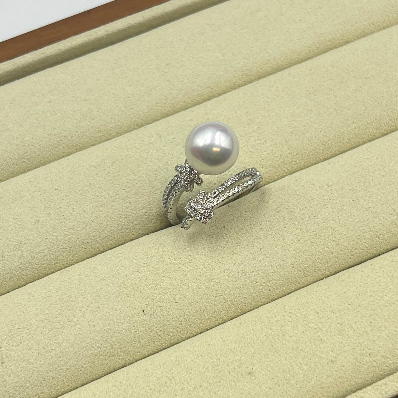 10-11mm Freshwater Pearl Ring S925 ring