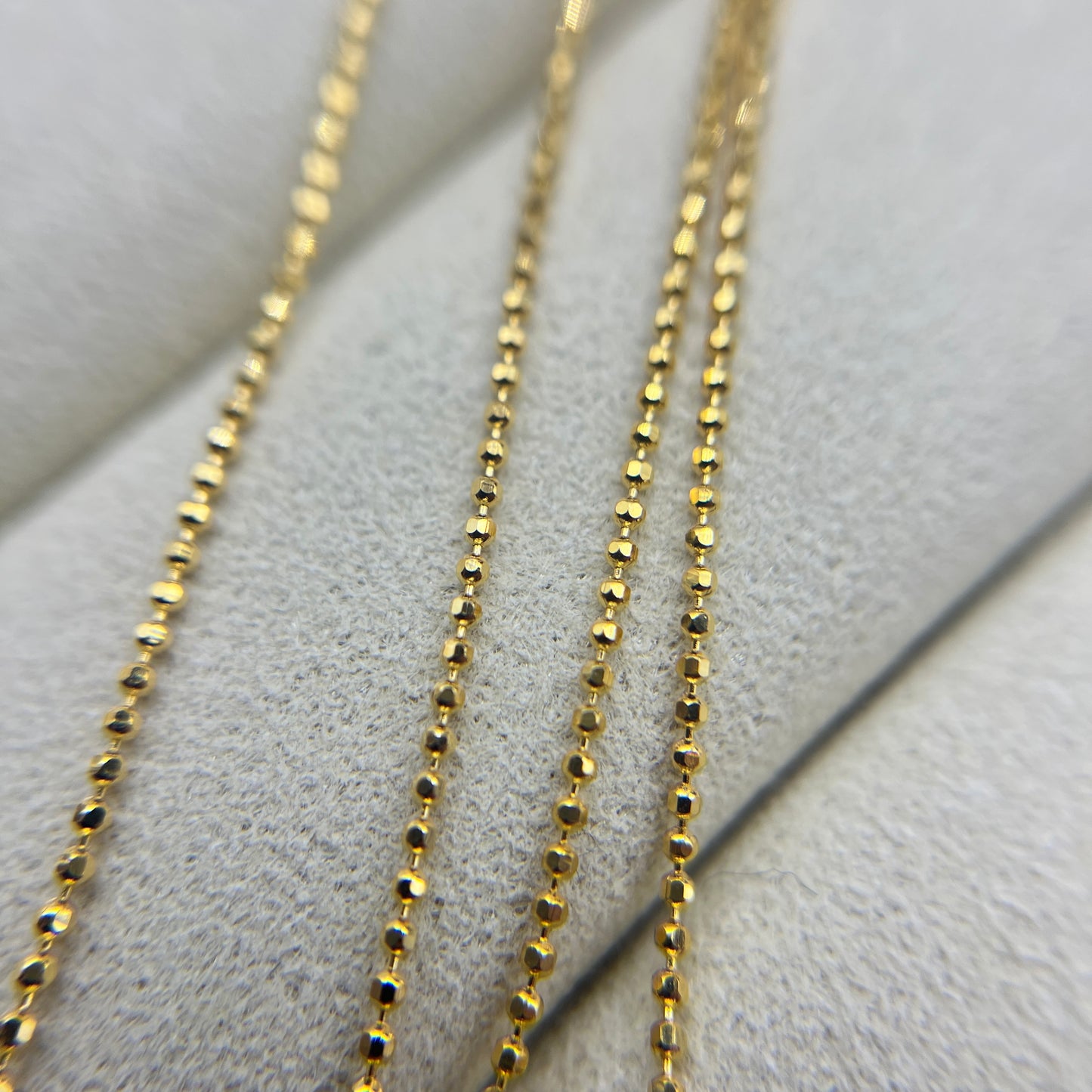 50cm Length Adjustable s925 Sterling Silver Yellow Gold Plated Chain