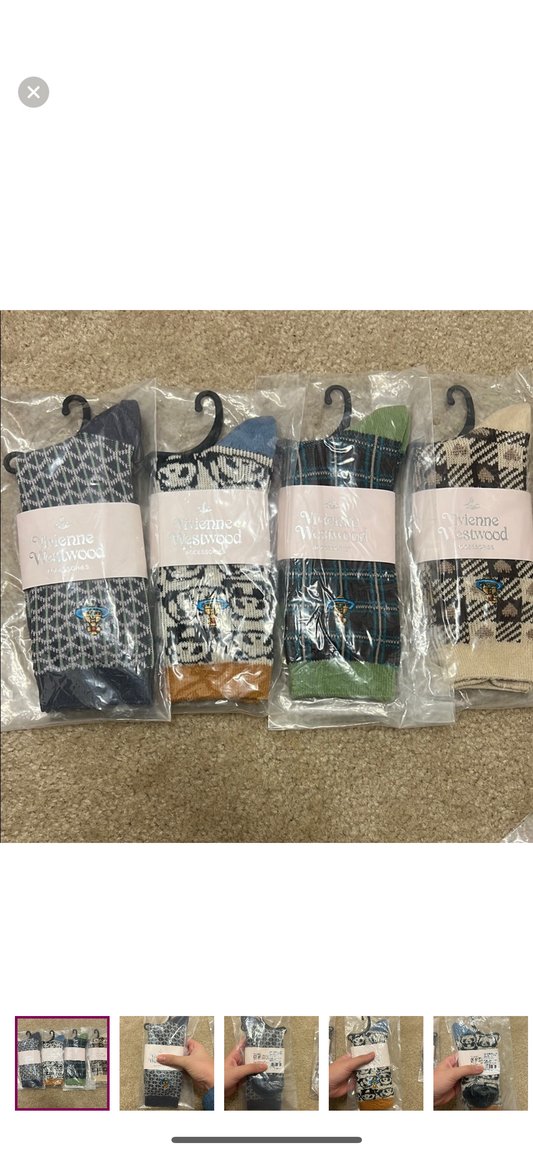 Casual cotton socks set of 4