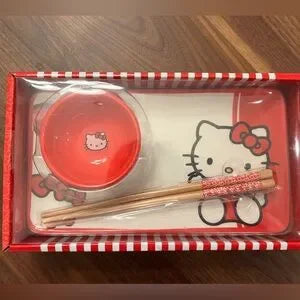 Hello Kitty Sushi Ceramic set